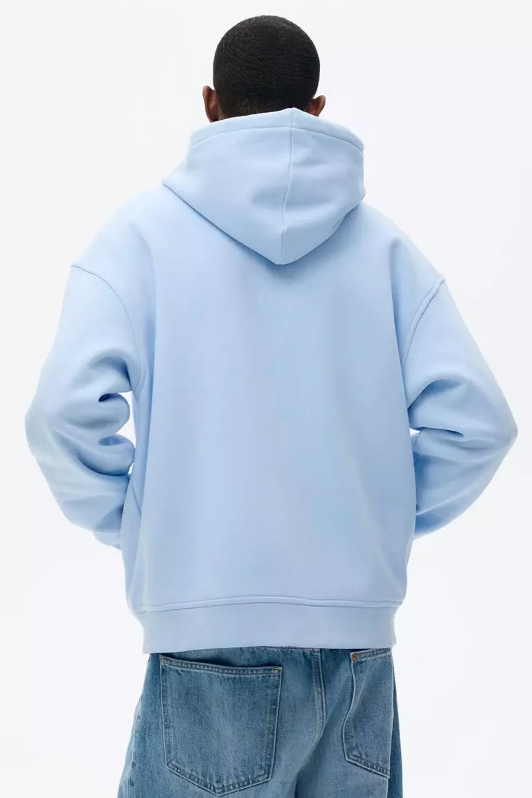 Zip-through hoodie