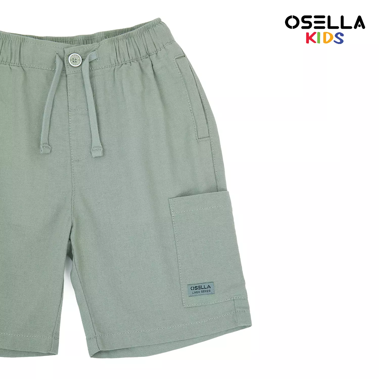 [NEW] Osella Linen Look Short Pants 2286500698 | Celana Pendek Anak Laki Laki