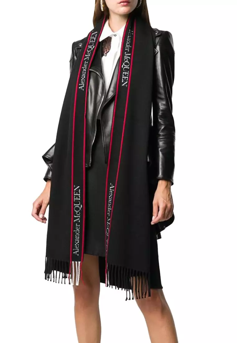 Alexander mcqueen shop scarf womens