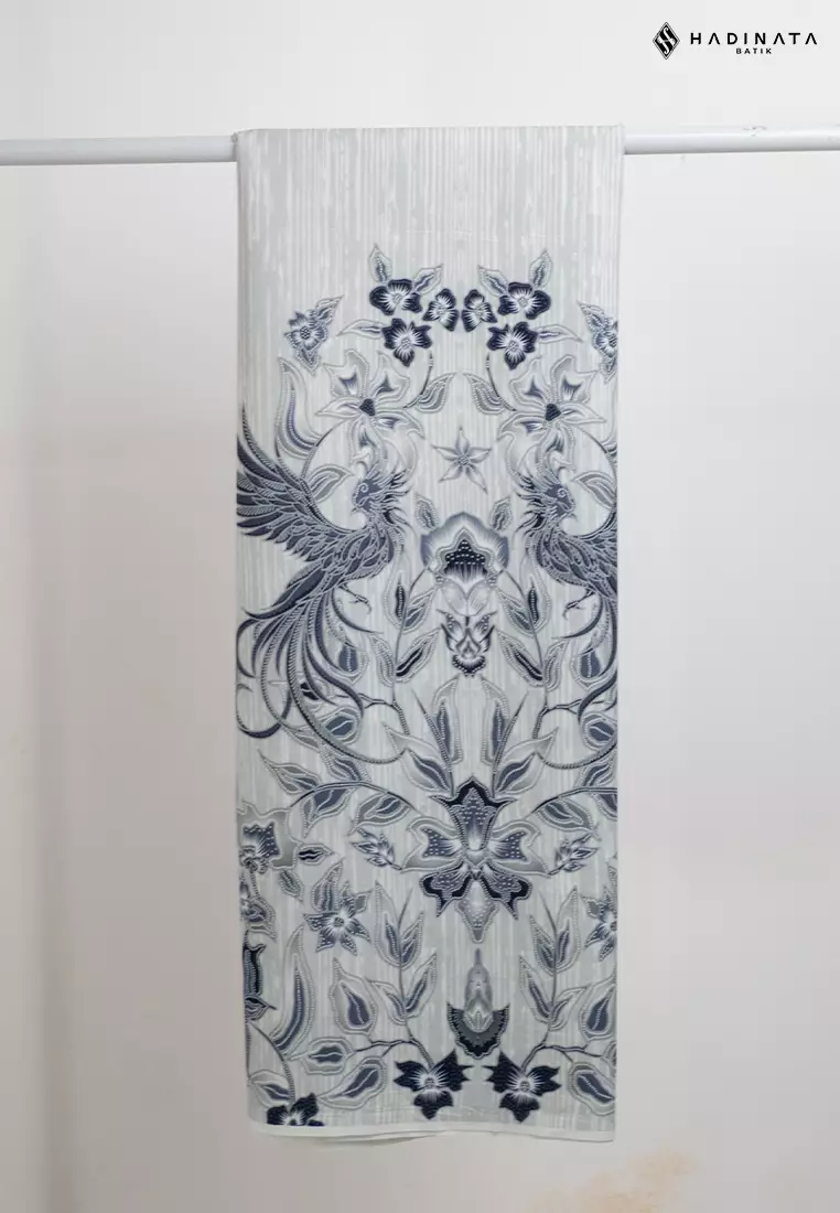 Hadinata Batik Premium Kain Katun Superfine Andaru White