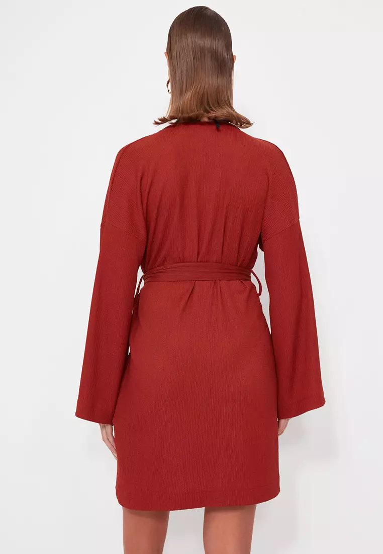 Kimono belted wrap cardigan outlet