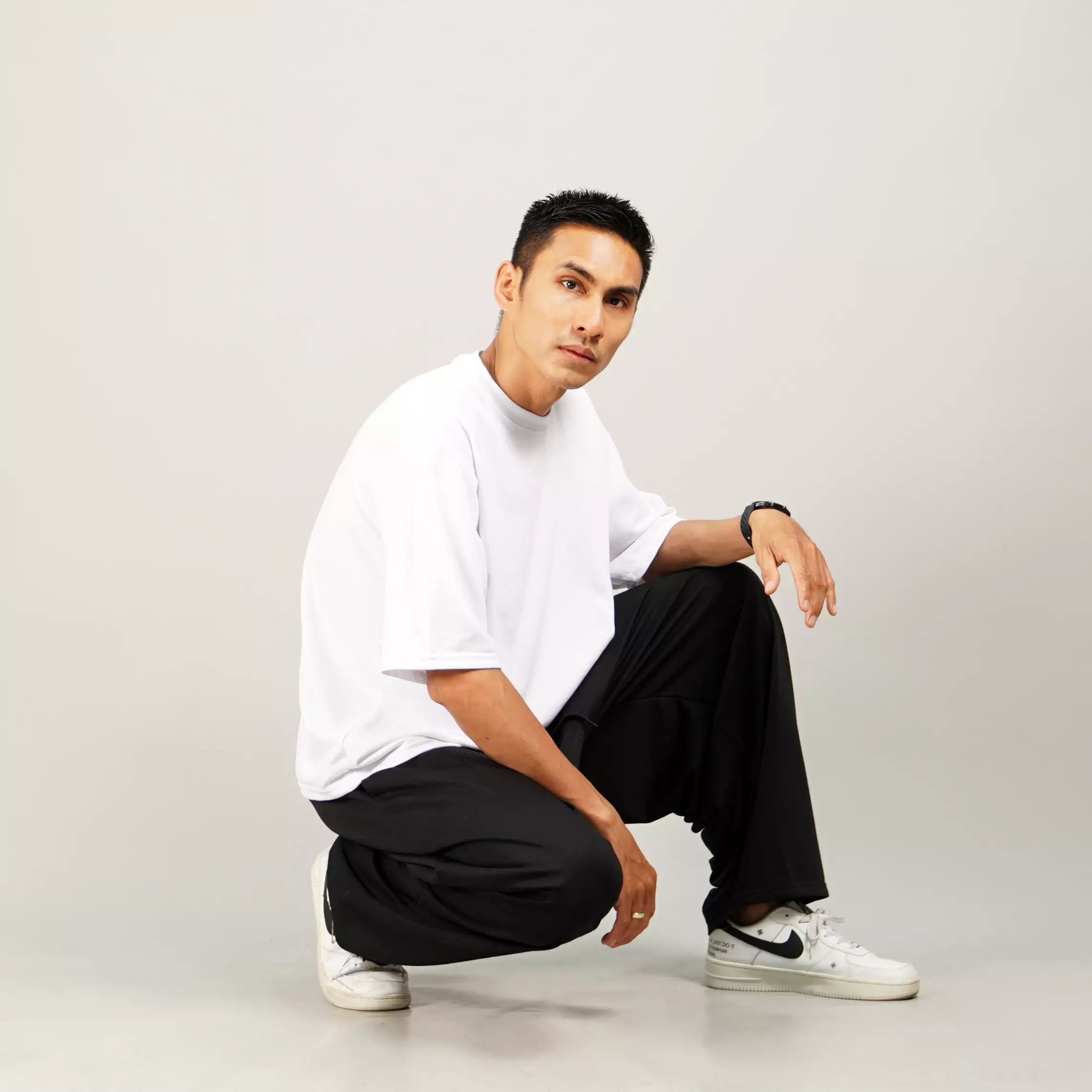 BAGGY PANTS Celana Baggy Pria Celana Panjang Baggy Celana Baggy Pants Pria - HITAM