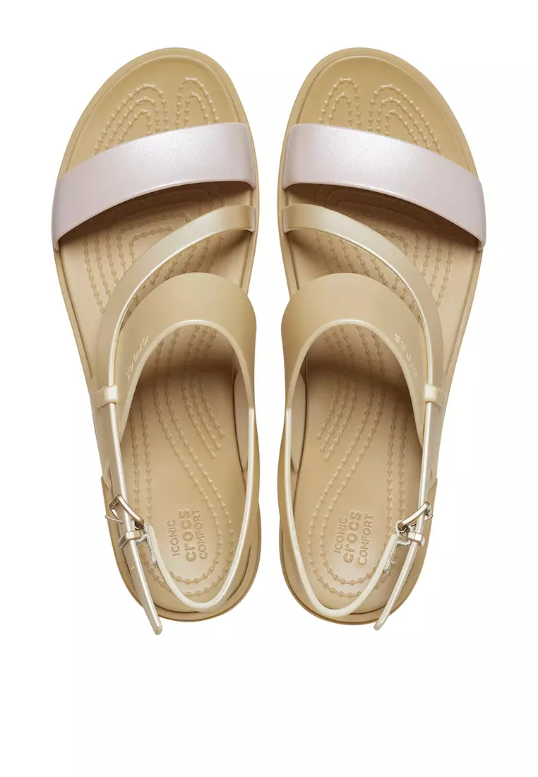 Buy Crocs Crocs Tulum Shimmer Strappy Sandals Online ZALORA Malaysia