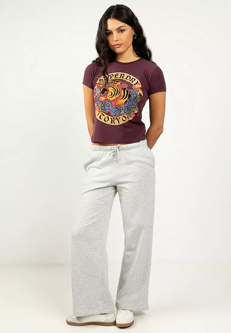 Tattoo Rhinestone Fitted Tee