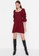 Trendyol red Paneled Mini Dress 7A8E5AA3E28A7FGS_4