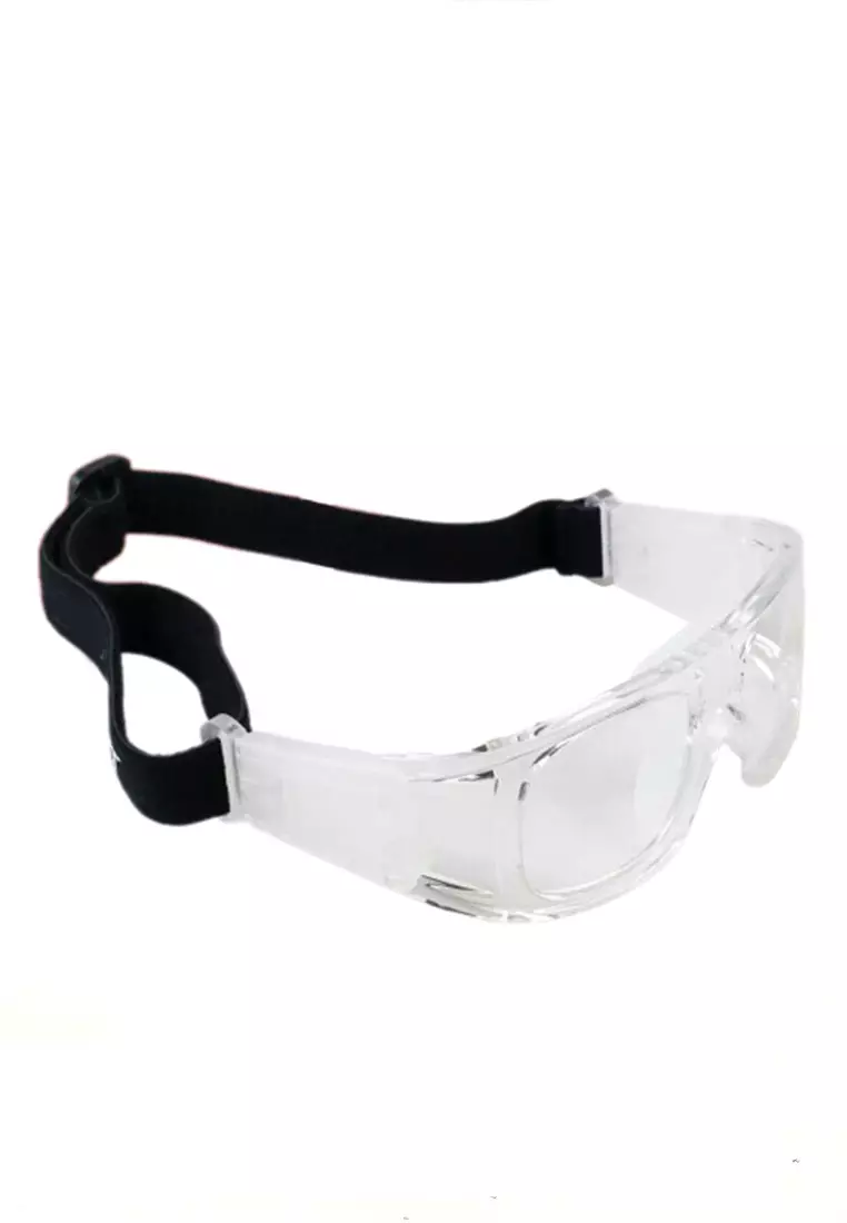 Issay Kacamata Olahraga Unisex Sport Frame Glasses Material Plastic Silicon ORIGINAL - Transparent