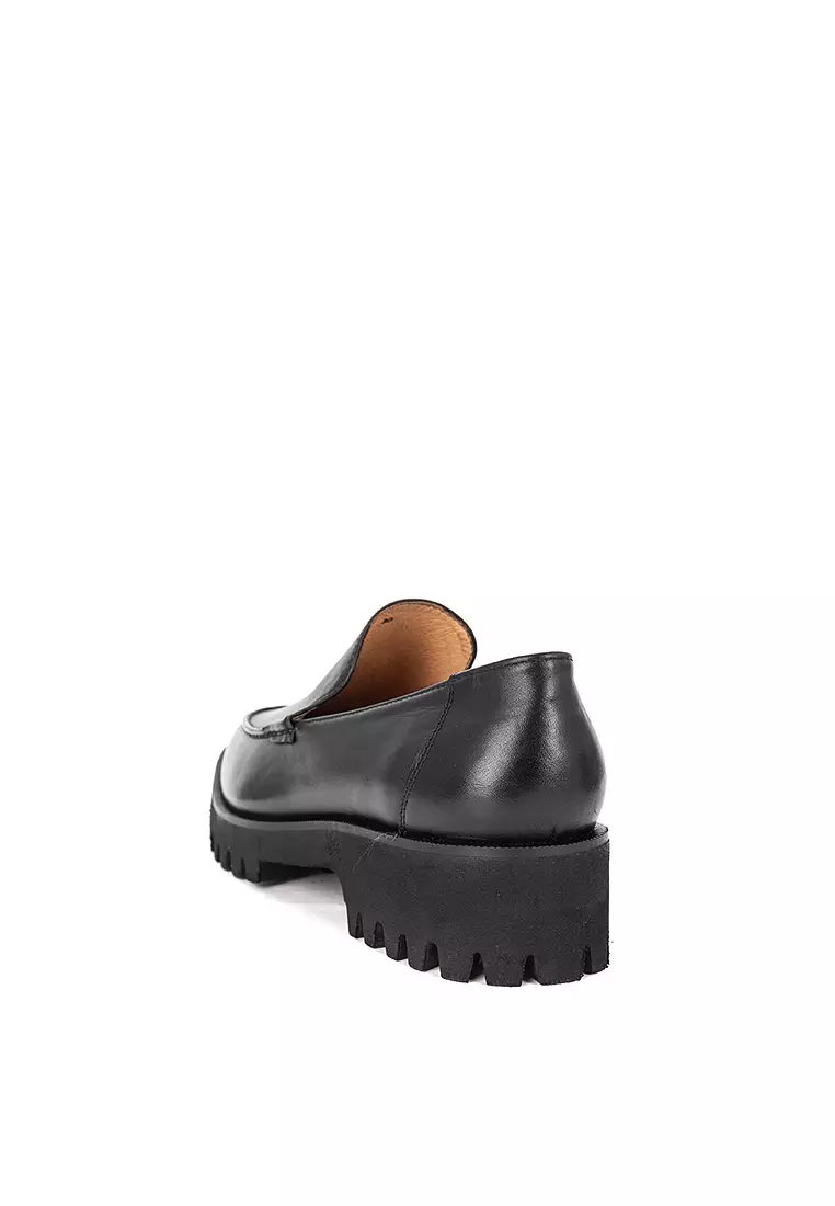 Edison Black Loafer Shoes