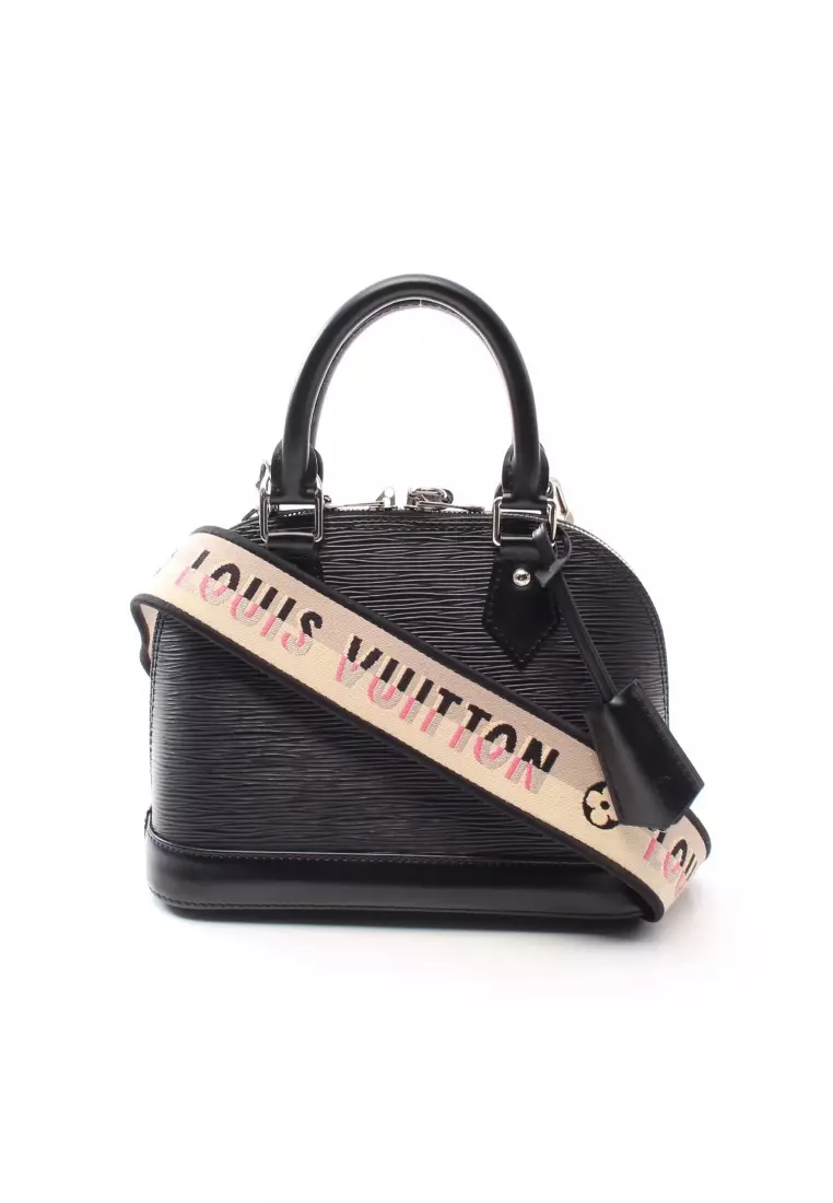 Louis Vuitton Pre-loved LOUIS VUITTON Alma BB Epi Noir Handbag leather black  2WAY 2023, Buy Louis Vuitton Online
