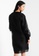 ck Calvin Klein black Core Spacer Organza Dress 4E20EAA971DB25GS_2