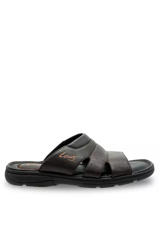 Slip On Faux Leather Classic Casual Sandals