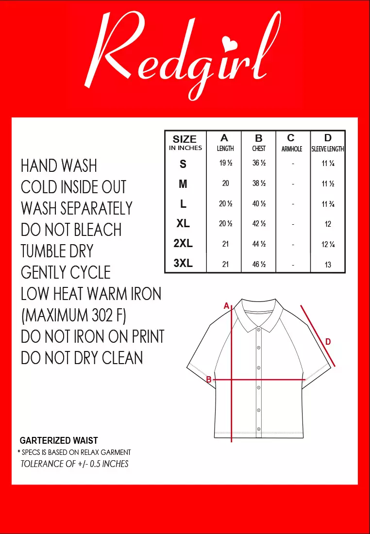 Raglan Short Sleeve Top With Collar