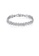 Glamorousky white Fashion Simple Geometric Rectangular Cubic Zirconia Bracelet 2DAF0AC35B6114GS_1