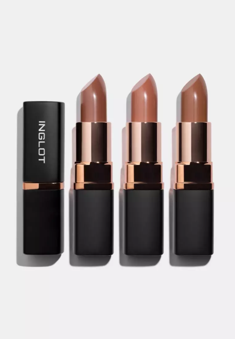 Inglot Kiss Catcher Lipstick - Rosie Cocoa 912 Halal [IG316]