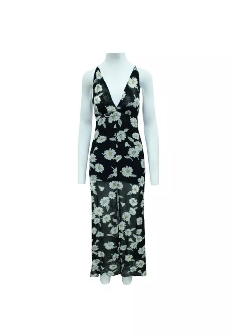 Buy Reformation Pre Loved REFORMATION Floral Print Maxi Dress with