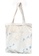 Sunnydaysweety white Simple Embroidered Letters One Shoulder Tote Bag Ca22032115W 24C74AC0C4F760GS_1