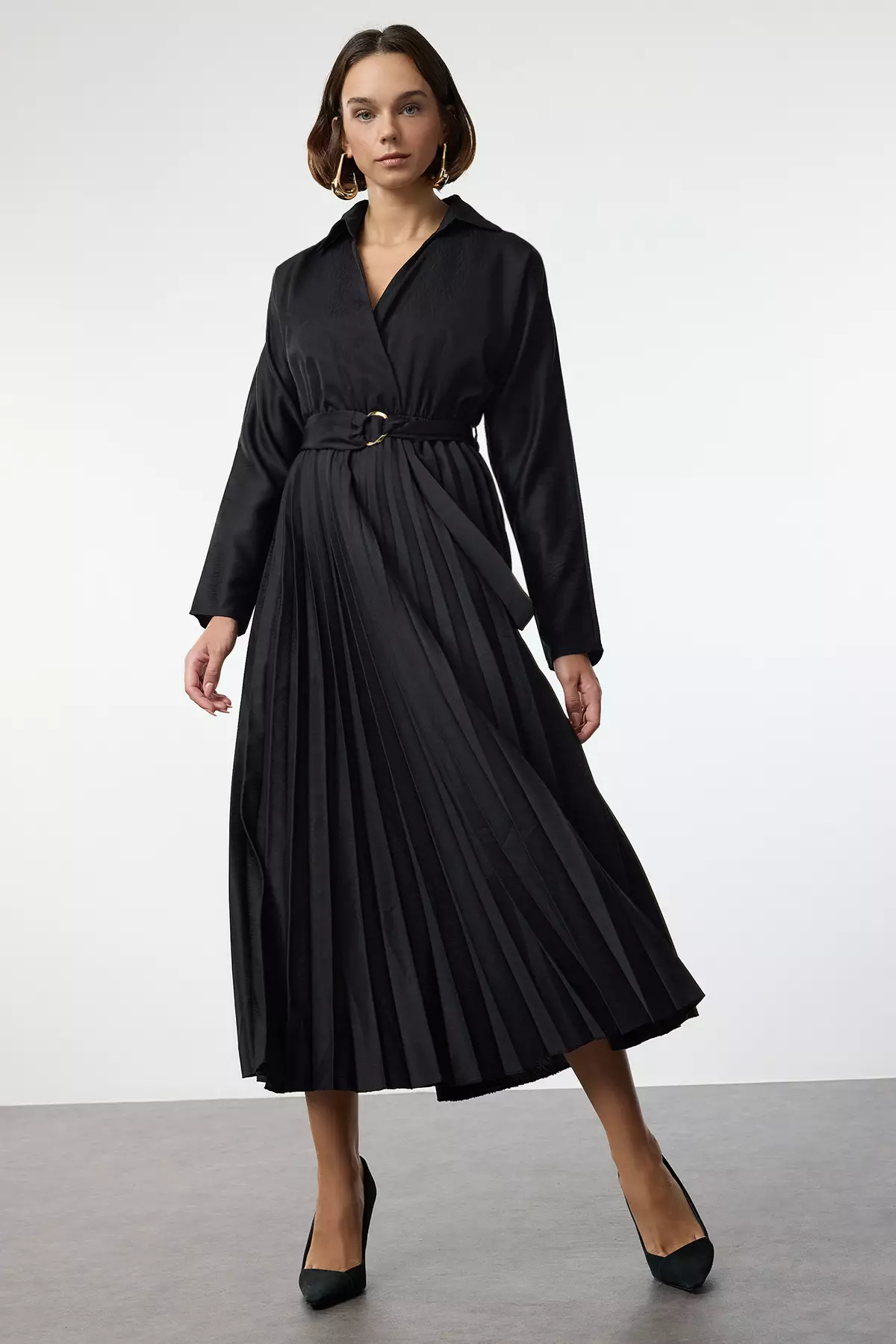 Straight Midi Long Regular Dress