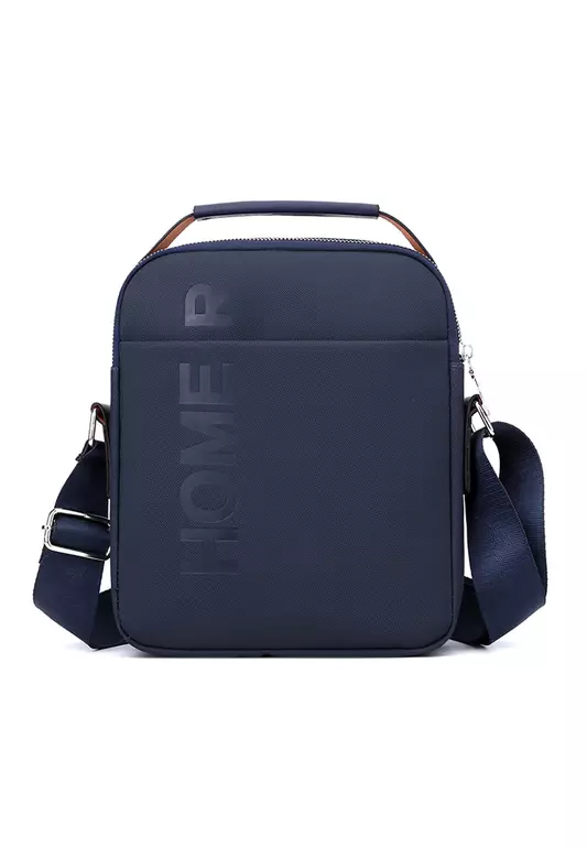 Archie Crossbody Bag Sling Bag for Men Travel Top Handle Small Square Bag Bag for Boys