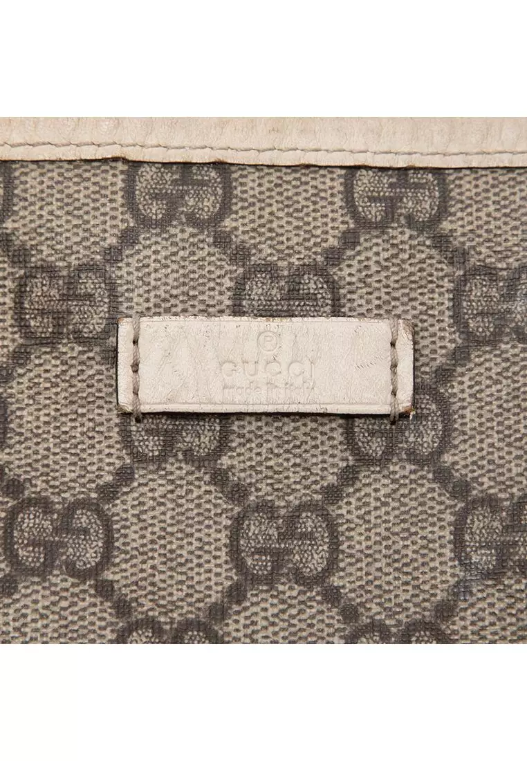 Pre-Loved Gucci Gg Supreme Joy Vertical Tote