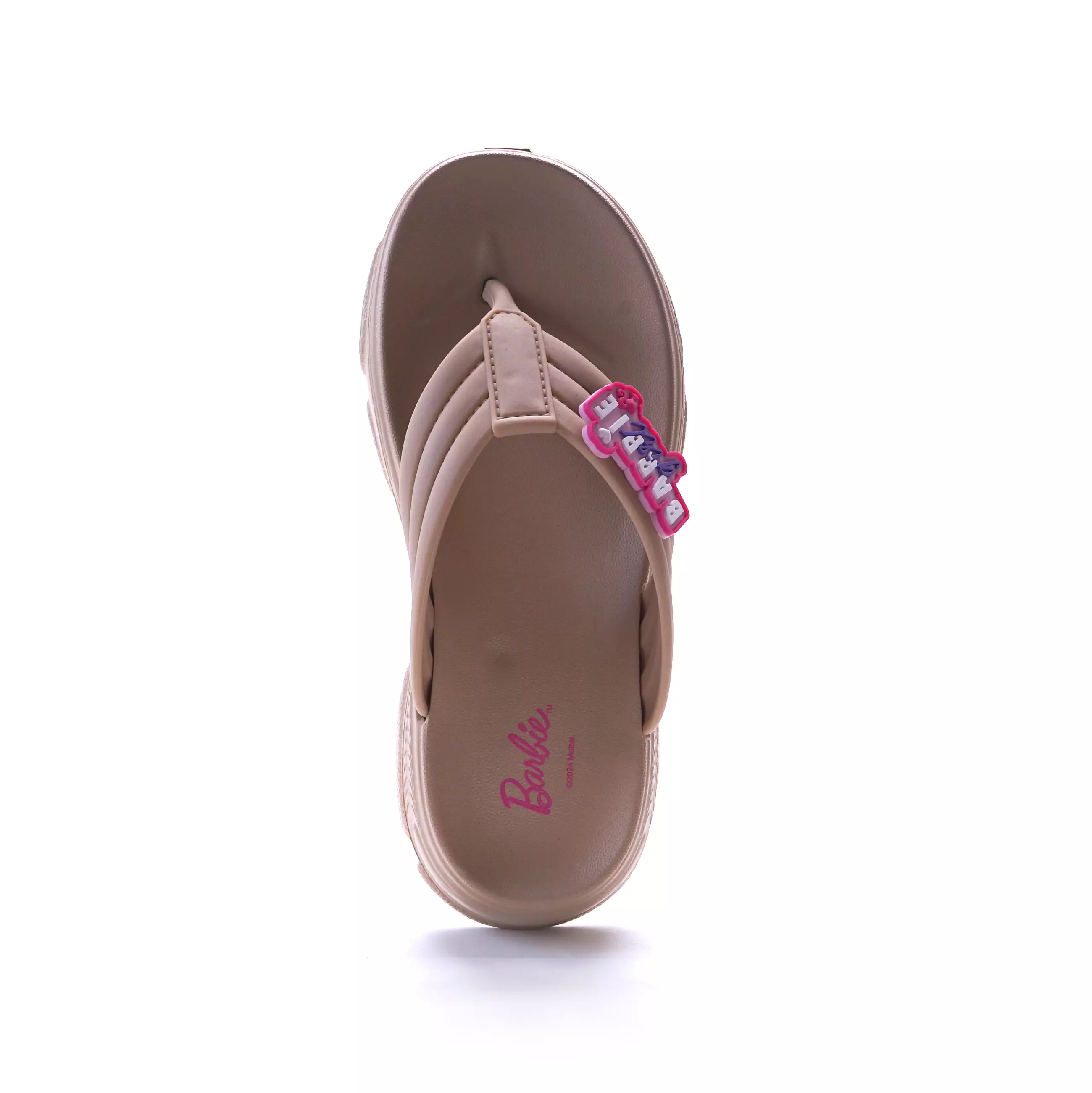 BARBIE - SANDAL WANITA TANGGUNG CH410024WT jepit wedges anak full karet