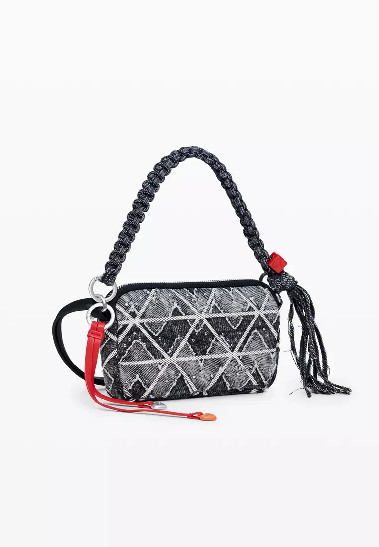 2-Way Mini Denim Bag