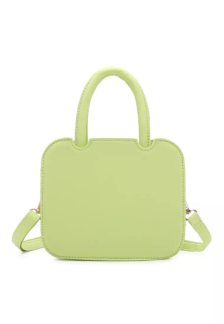 Women's Top Handle Bag / Sling Bag / Crossbody Bag - Green