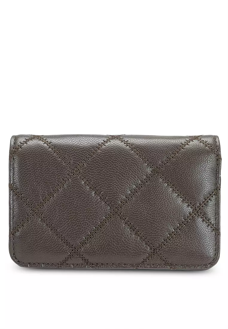 Tory burch small sale zip around wallet