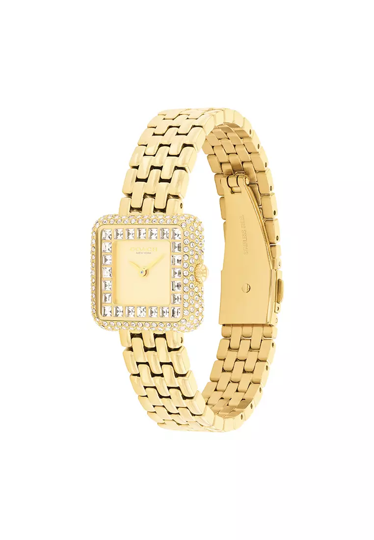 Cass Gold Stainless steel Bracelet Analog Watch CO-14504559
