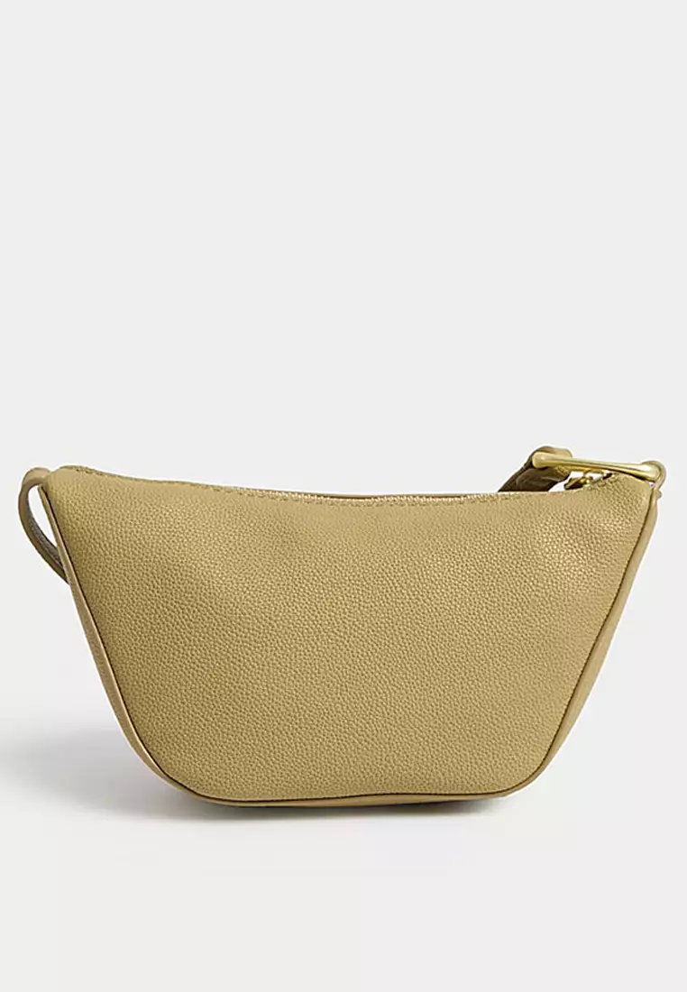 Faux Leather Mini Cross Body Bag