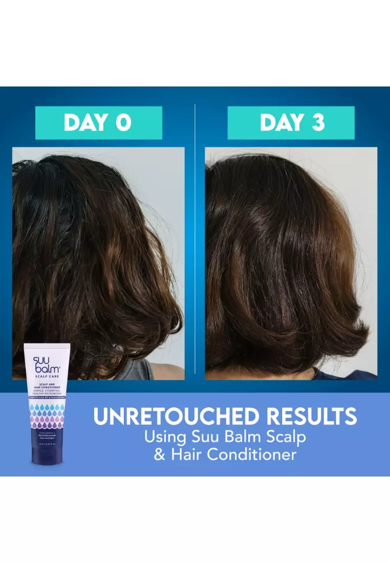 Suu Balm Scalp Care Scalp and Hair Conditioner 250mL Gentle, Hydrating, Healthy Microbiome