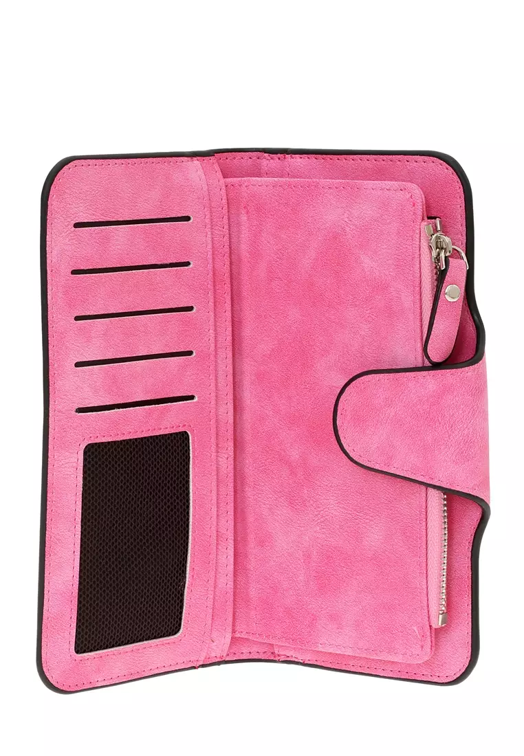 Dompet Wanita Model Panjang Casual Women Wallet Many Slot Material Kulit ORIGINAL