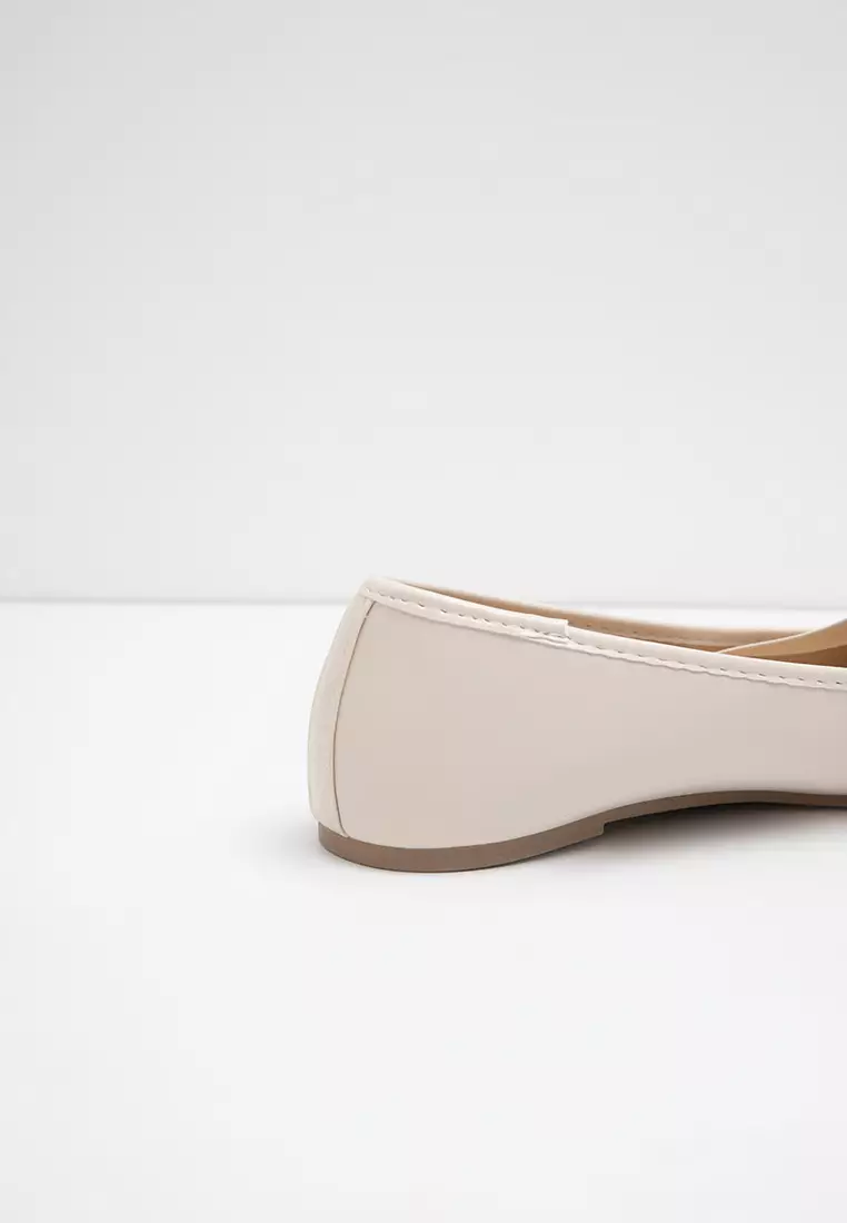 Sofia Maika Mary Jane Flat Beige