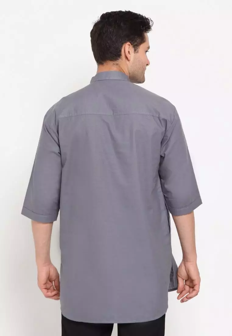 Zayidan Baju Koko Gamis Muslim Pria - Mustafa Abu Muda