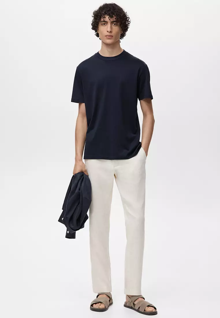 100% Cotton Slim-Fit T-Shirt