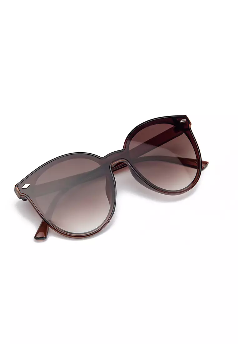 GYKACO Kacamata Hitam Wanita (Premium) - ARIKA Coffee - Fashion Sunglasses