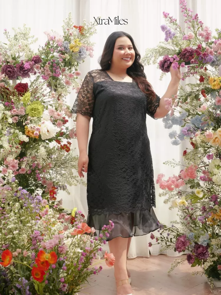 xtramiles Ladies dress candace dress black