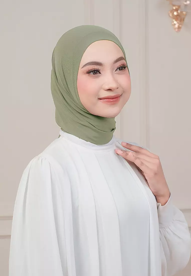 HIJAB INSTAN QIARA - BASIL