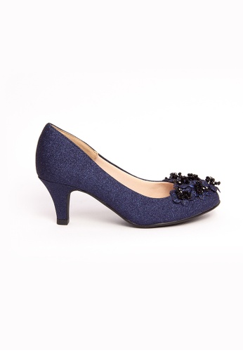 Buy Elisa Litz Bellezza Heels Blue 2021 Online Zalora Singapore