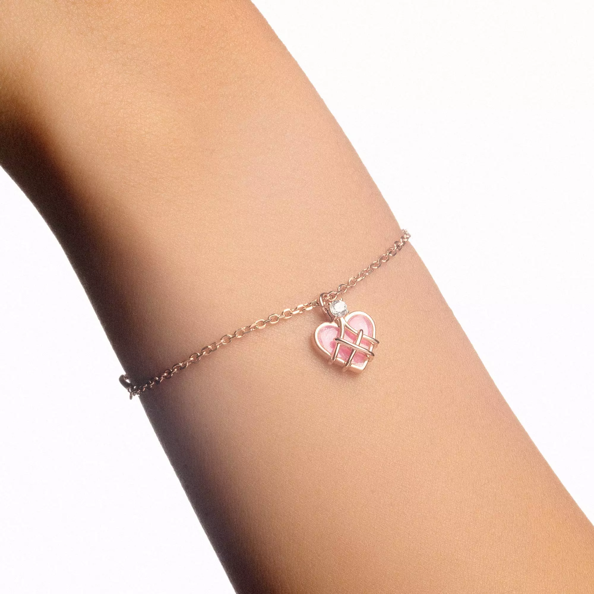 Gelang Emas 7k - Klar Gold Bracelet - Charlotte Collection - Juene Jewelry