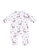 Berrytree Organic pink Baby Romper: Giraffe Pink 81143KA263774AGS_2
