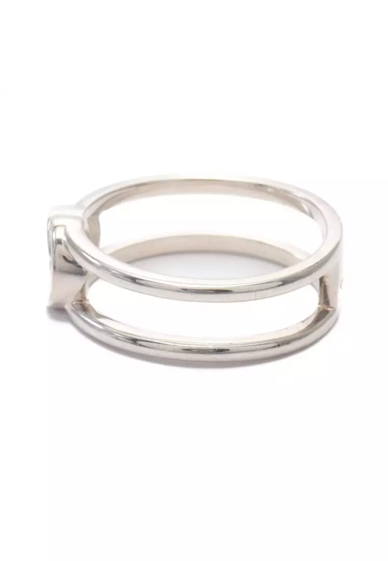 Gucci interlocking g thin open band outlet