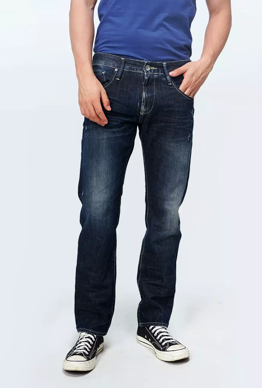 Celana Jeans Pria Slimfit H2