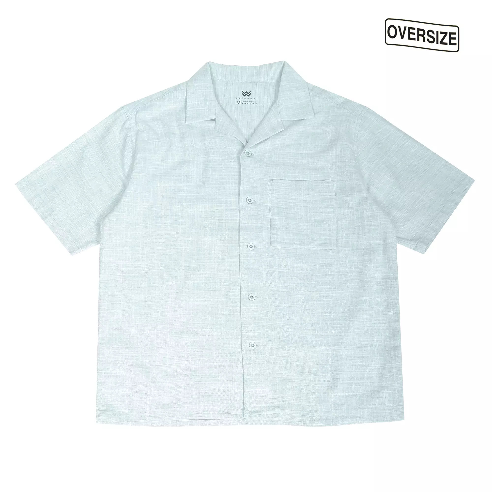 Watchout Pakaian Pria Short Sleeve Shirt Oversize - WS514720025