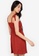 ZALORA BASICS orange Shoulder Tie Sweetheart Mini Dress 602BBAA613D8A8GS_2