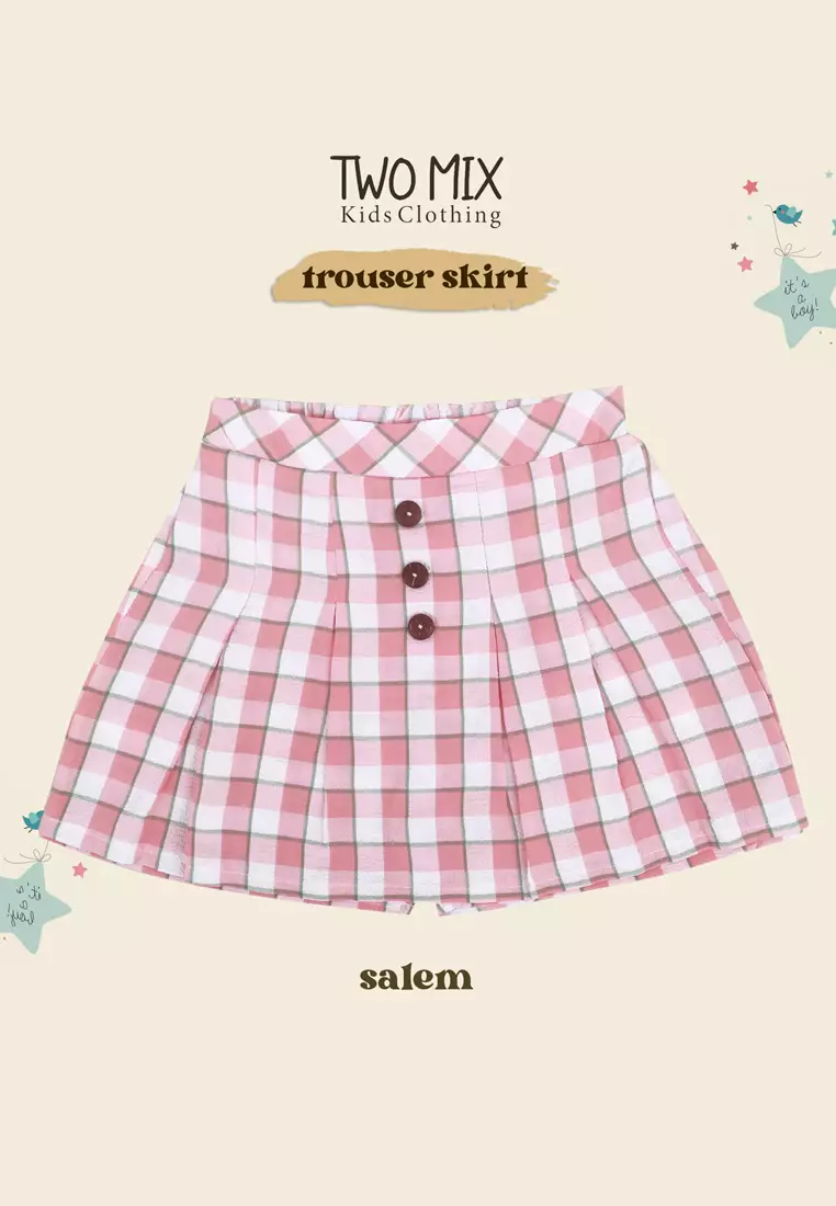 TWO MIX - Rok Celana Anak Perempuan Bahan Katun 1-12 Tahun 4312