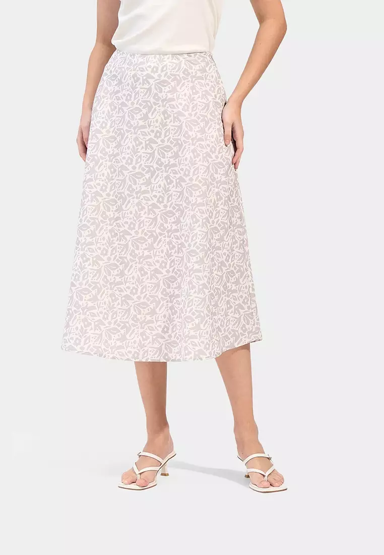 Floral Midi Skirt