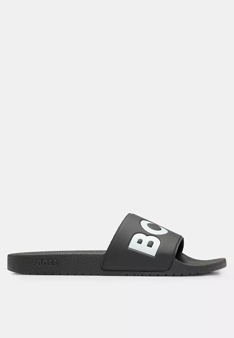 Logo Slide Sandals - BOSS Business