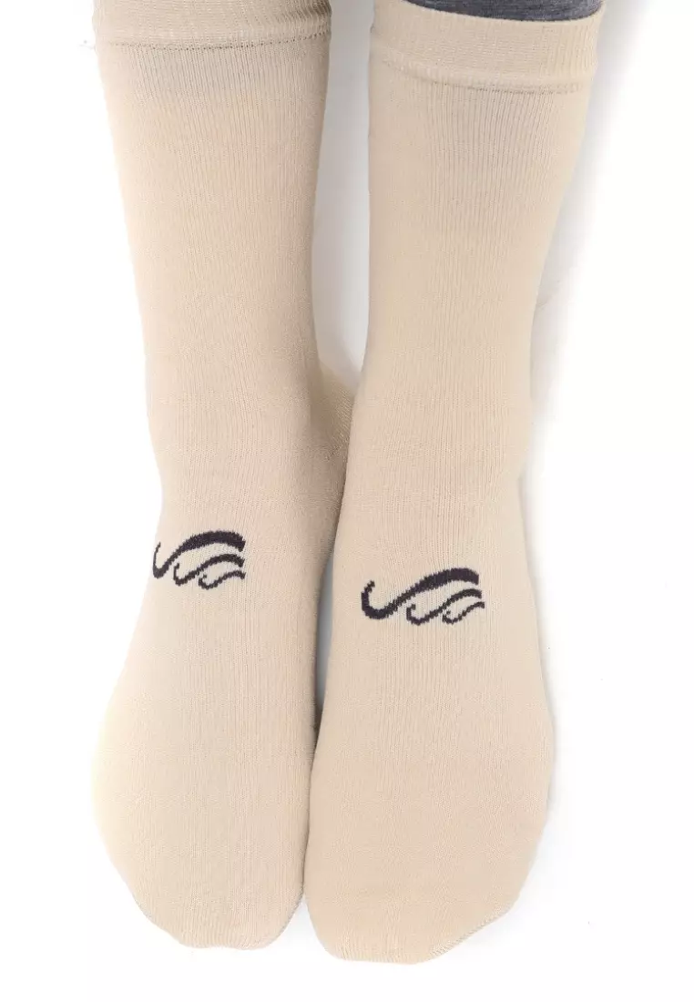 Rabbani - Kaos kaki Rabbani Kahwa Wudhu bawah - Krem