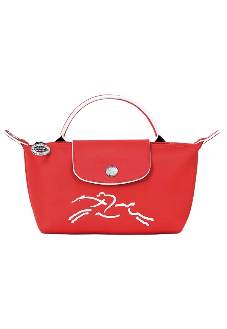 Buy LONGCHAMP Le Pliage Cuir Estampe Hand Bag (hz) 2023 Online