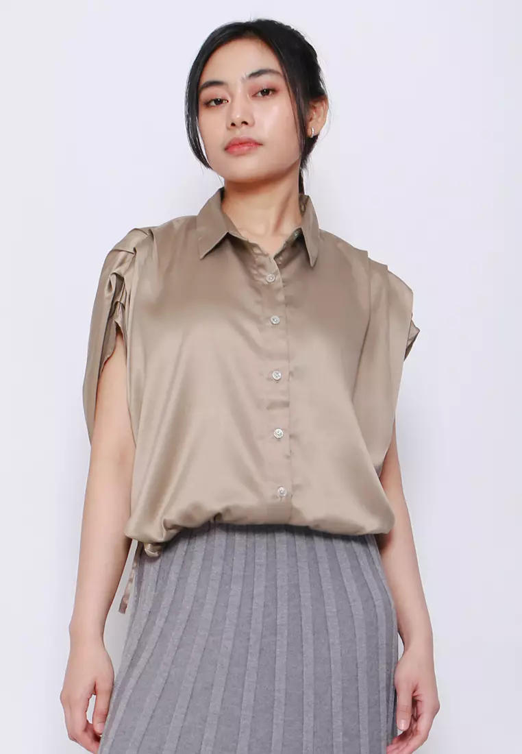 ANYA Sateen Blouse
