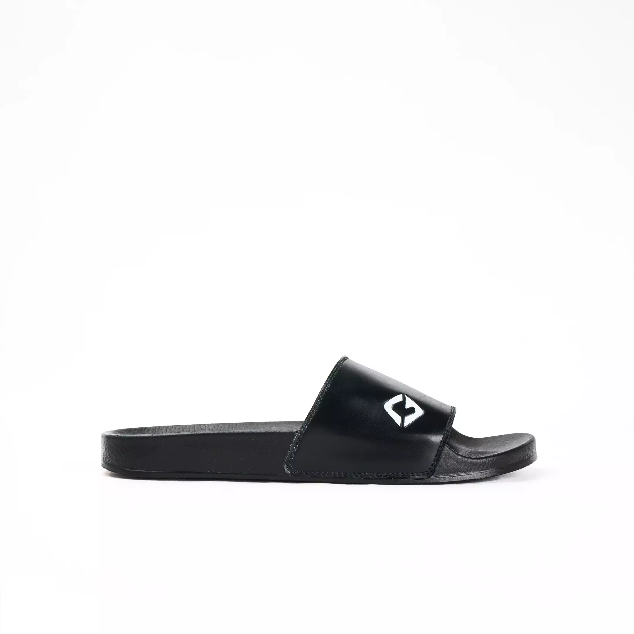 Slip On T-Boardth Black Sandal Slop